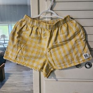 Kahui Palaka palaka shorts - SIZE MEDIUM